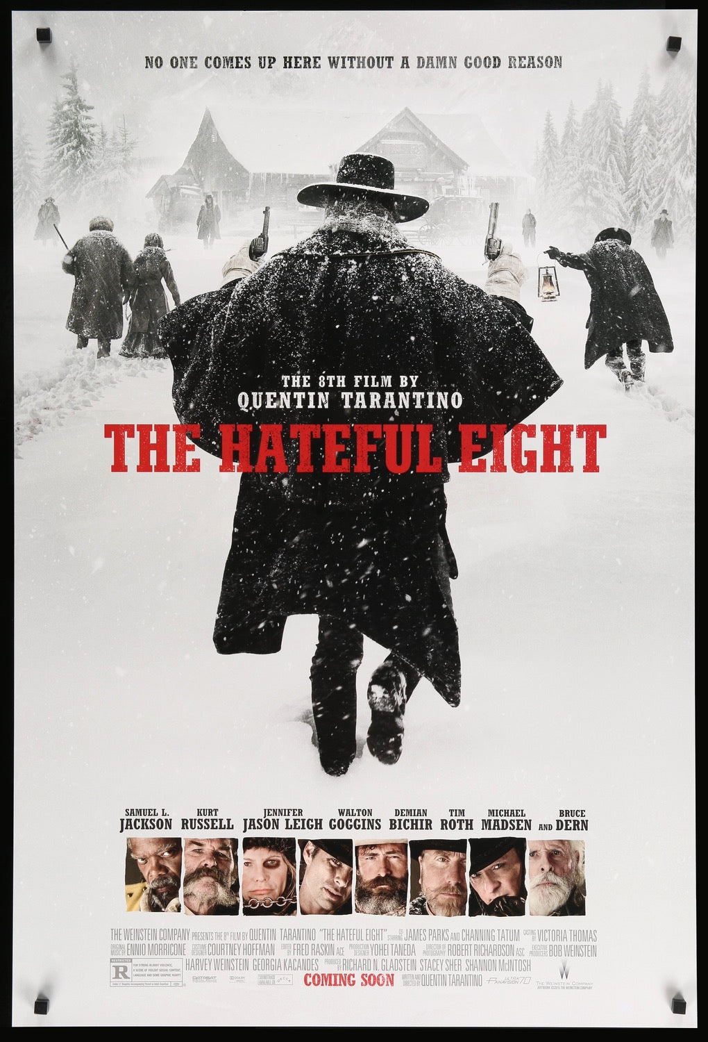 Hateful Eight (2015) original movie poster for sale at Original Film Art - Vintage Movie Posters