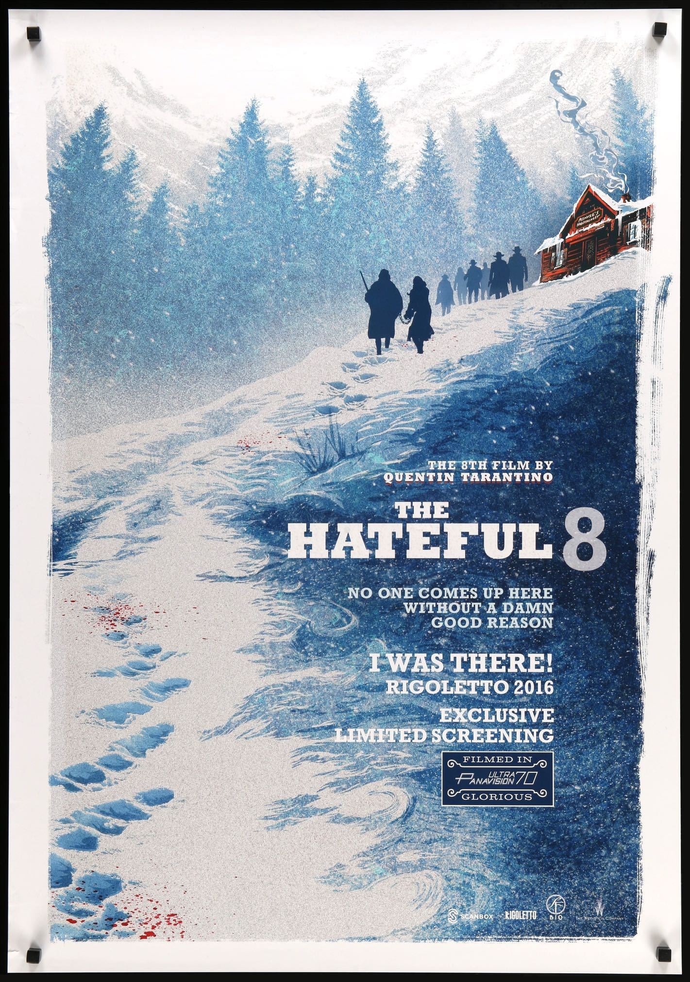 Hateful Eight (2015) original movie poster for sale at Original Film Art - Vintage Movie Posters