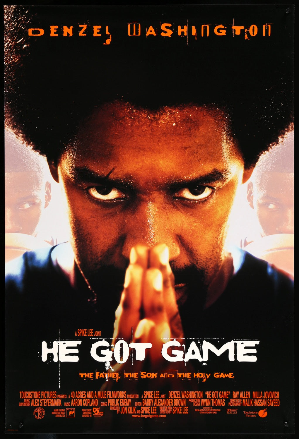 He Got Game (1998) original movie poster for sale at Original Film Art - Vintage Movie Posters