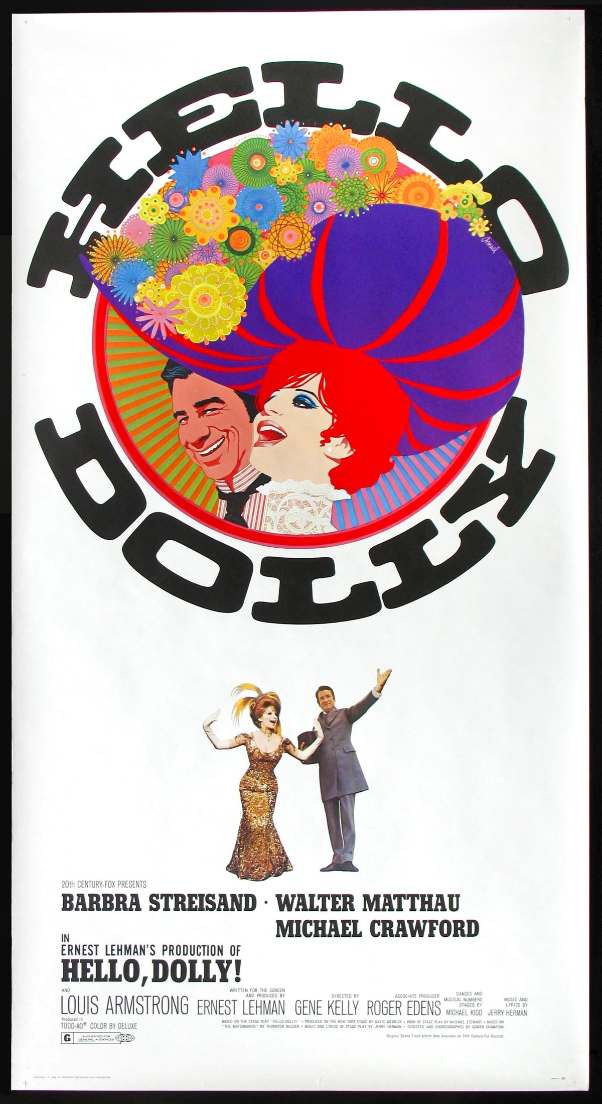 Hello, Dolly! (1969) original movie poster for sale at Original Film Art - Vintage Movie Posters