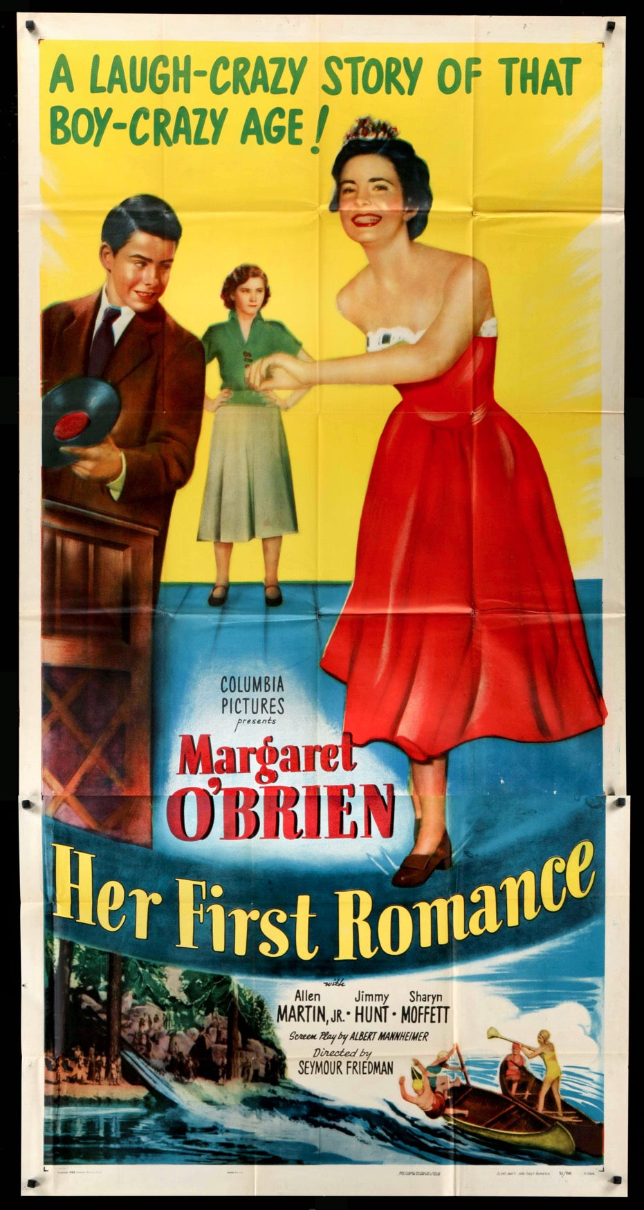 Her First Romance (1951) original movie poster for sale at Original Film Art - Vintage Movie Posters
