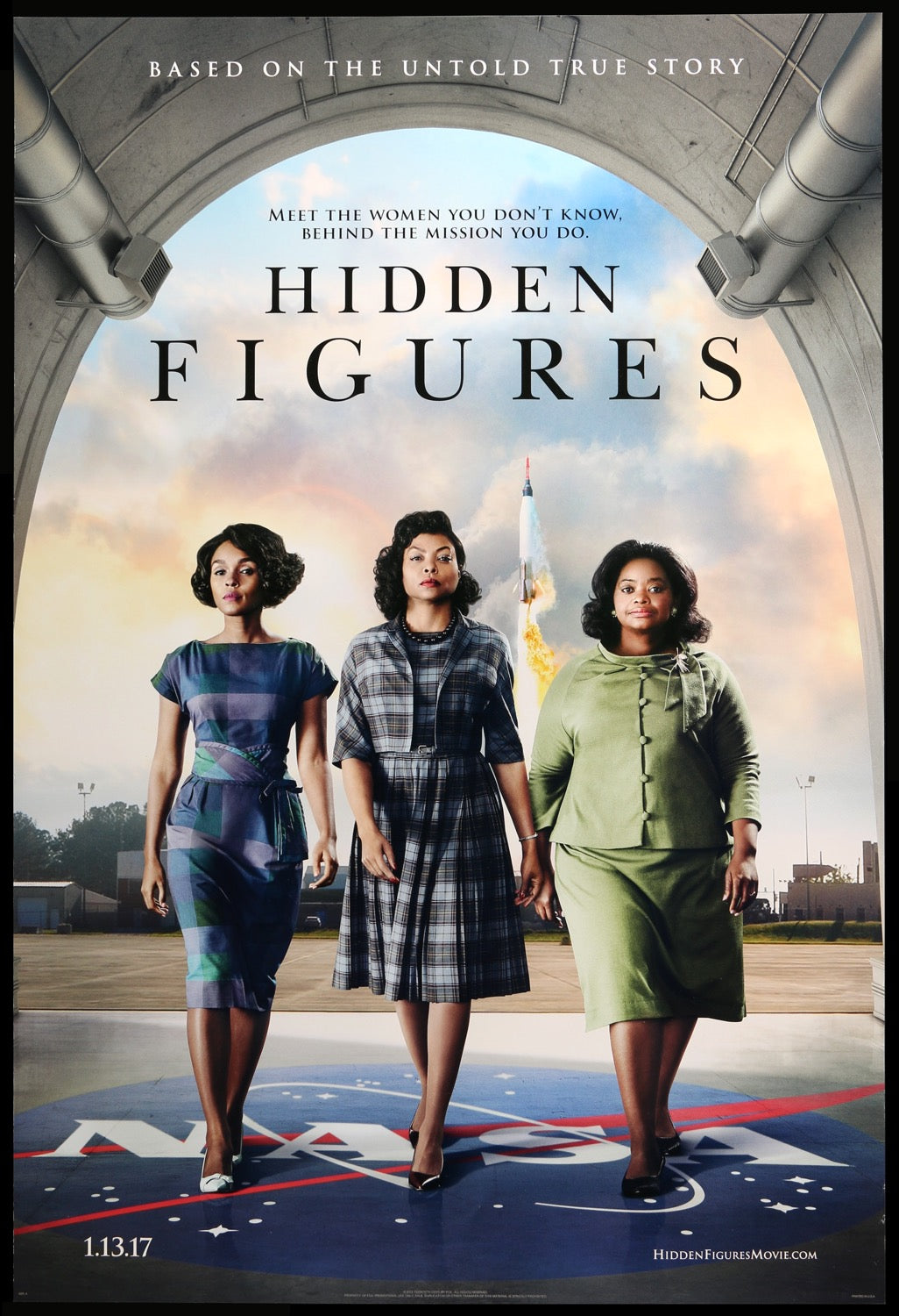 Hidden Figures (2017) original movie poster for sale at Original Film Art