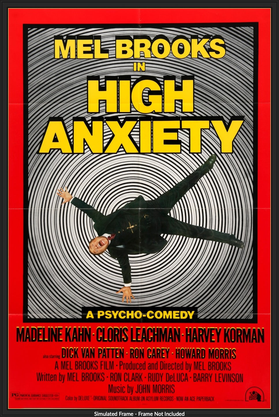 High Anxiety (1977) original movie poster for sale at Original Film Art - Vintage Movie Posters