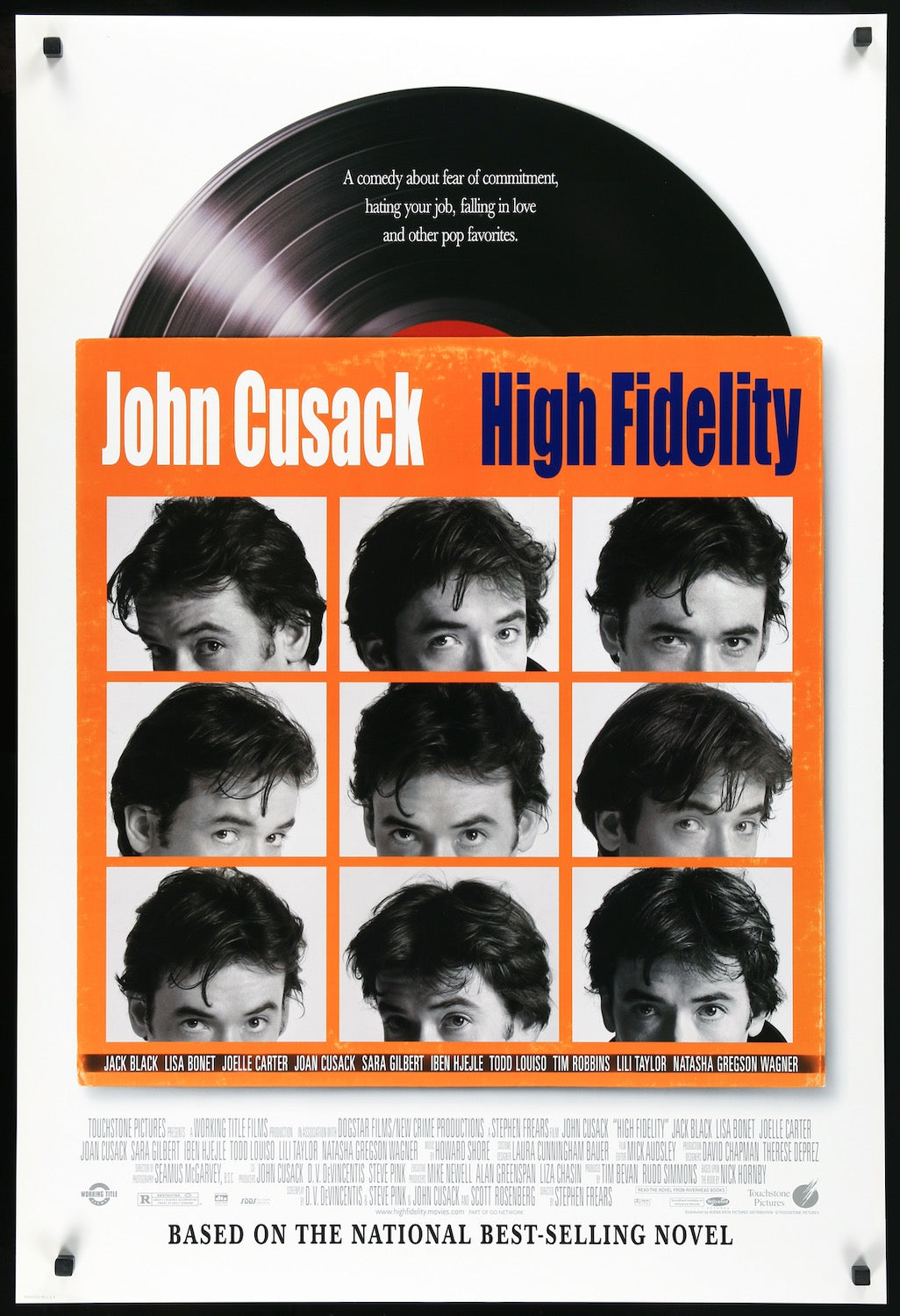 High Fidelity (2000) original movie poster for sale at Original Film Art - Vintage Movie Posters