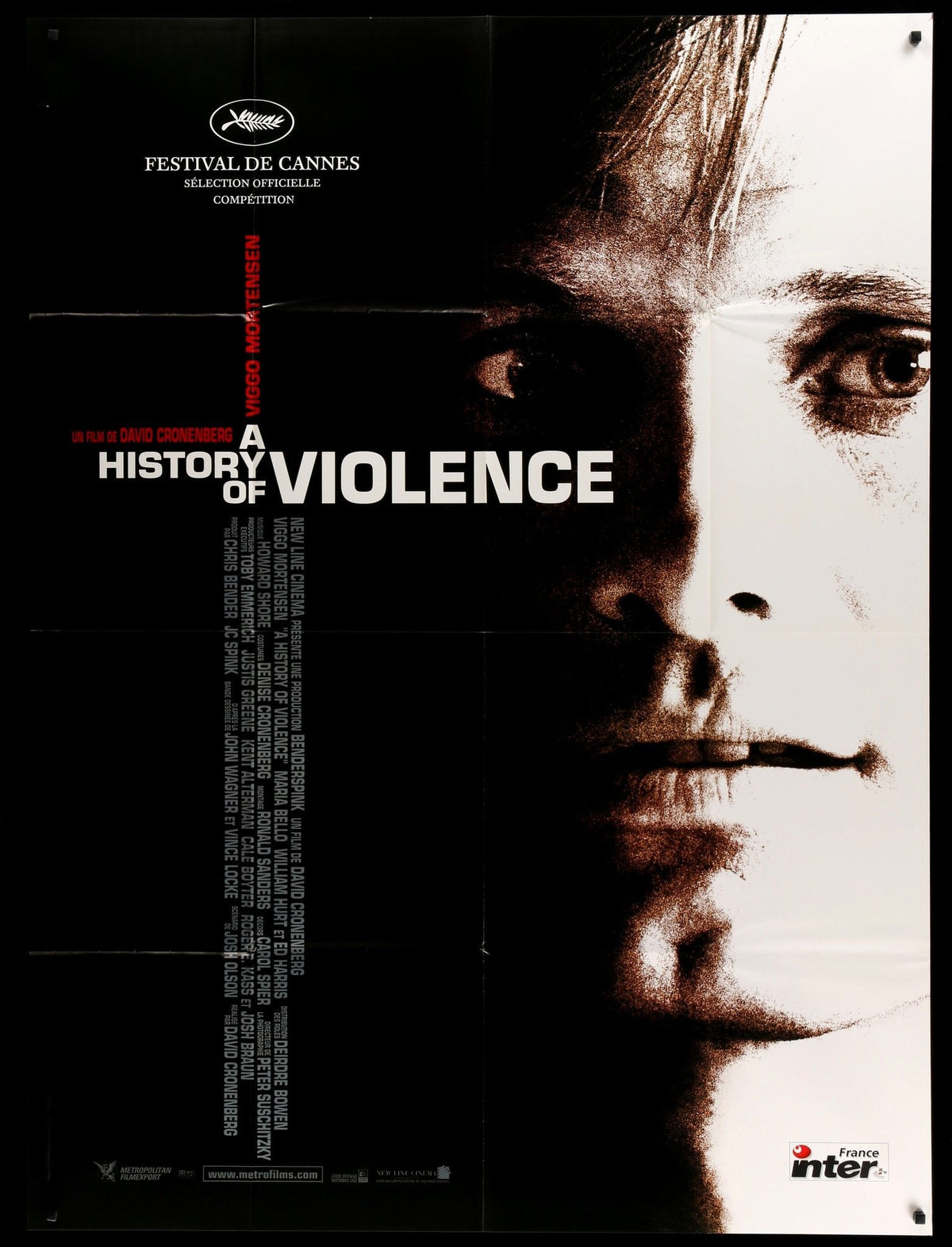 History of Violence (2005) original movie poster for sale at Original Film Art