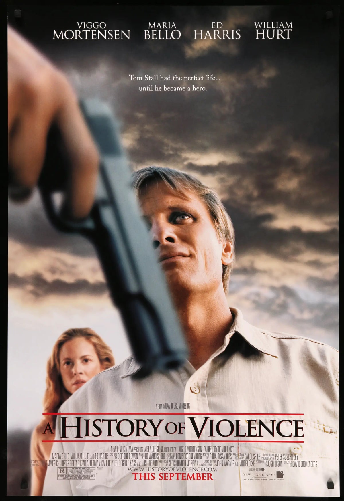 History of Violence (2005) original movie poster for sale at Original Film Art