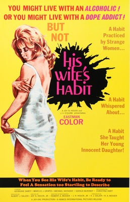 His Wife's Habit (1970) original movie poster for sale at Original Film Art - Vintage Movie Posters