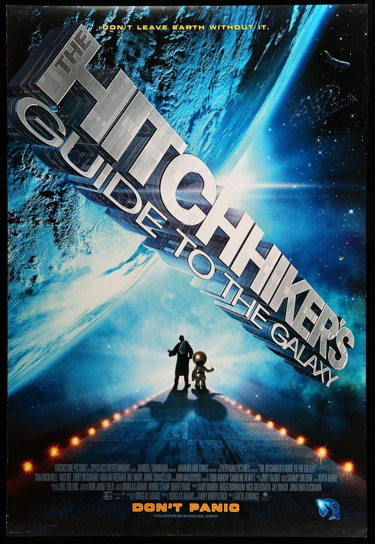 Hitchhiker&#39;s Guide to the Galaxy (2005) original movie poster for sale at Original Film Art - Vintage Movie Posters