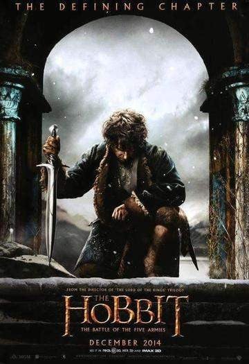Hobbit: The Battle of the Five Armies (2014) original movie poster for sale at Original Film Art - Vintage Movie Posters