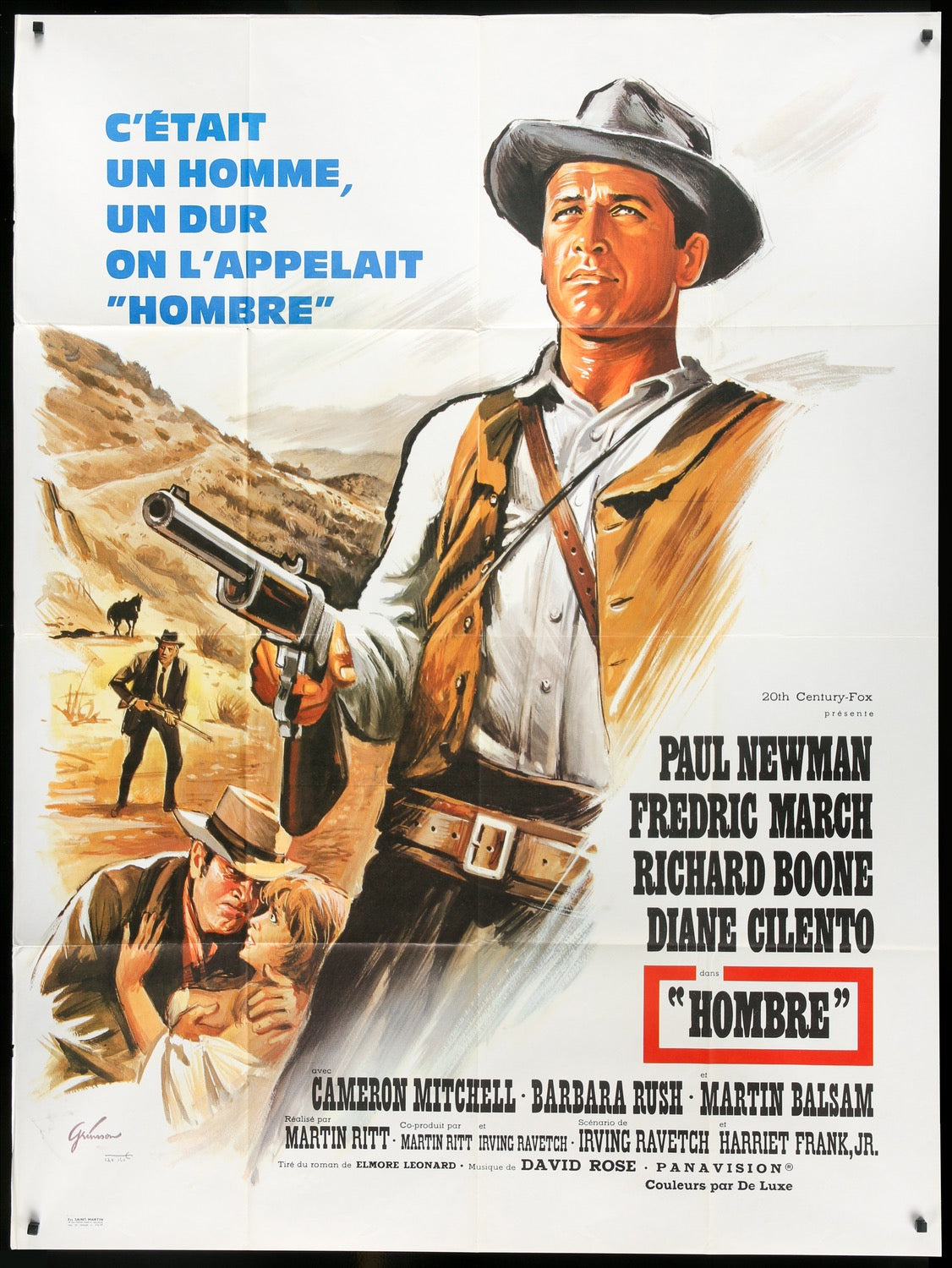 Hombre (1967) original movie poster for sale at Original Film Art - Vintage Movie Posters