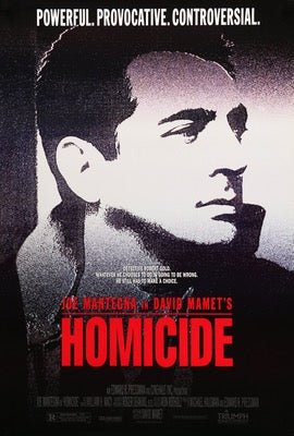 Homicide (1991) original movie poster for sale at Original Film Art