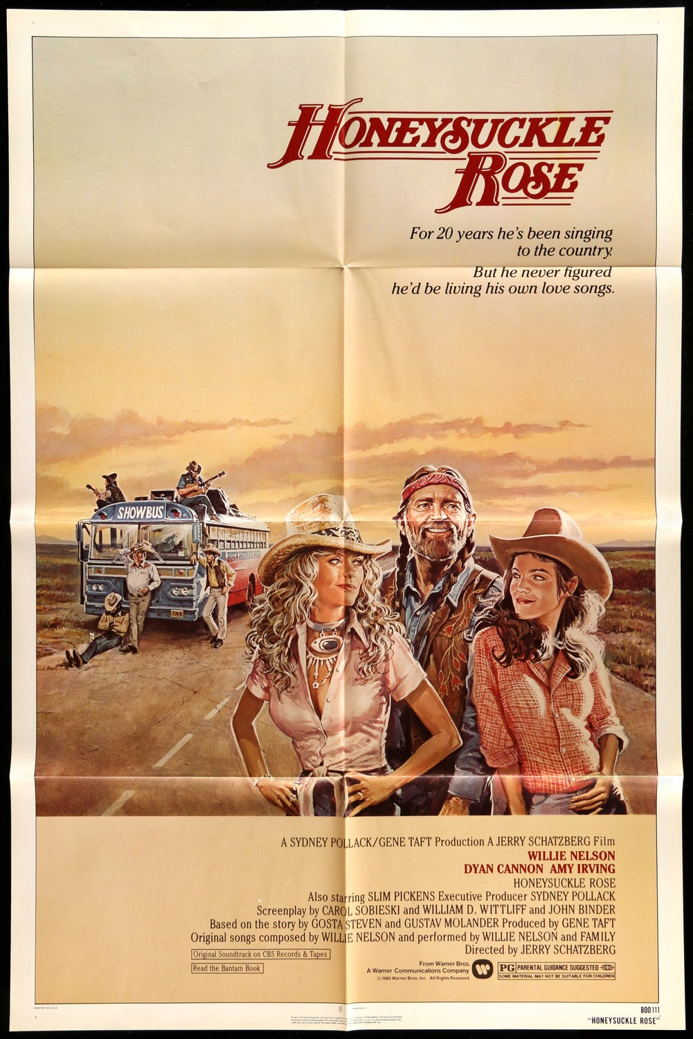 Honeysuckle Rose (1980) original movie poster for sale at Original Film Art