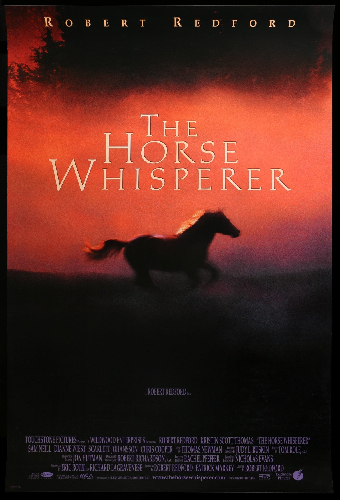 The Horse Whisperer (1998) Original OneSheet Movie Poster Original Film Art Vintage Movie