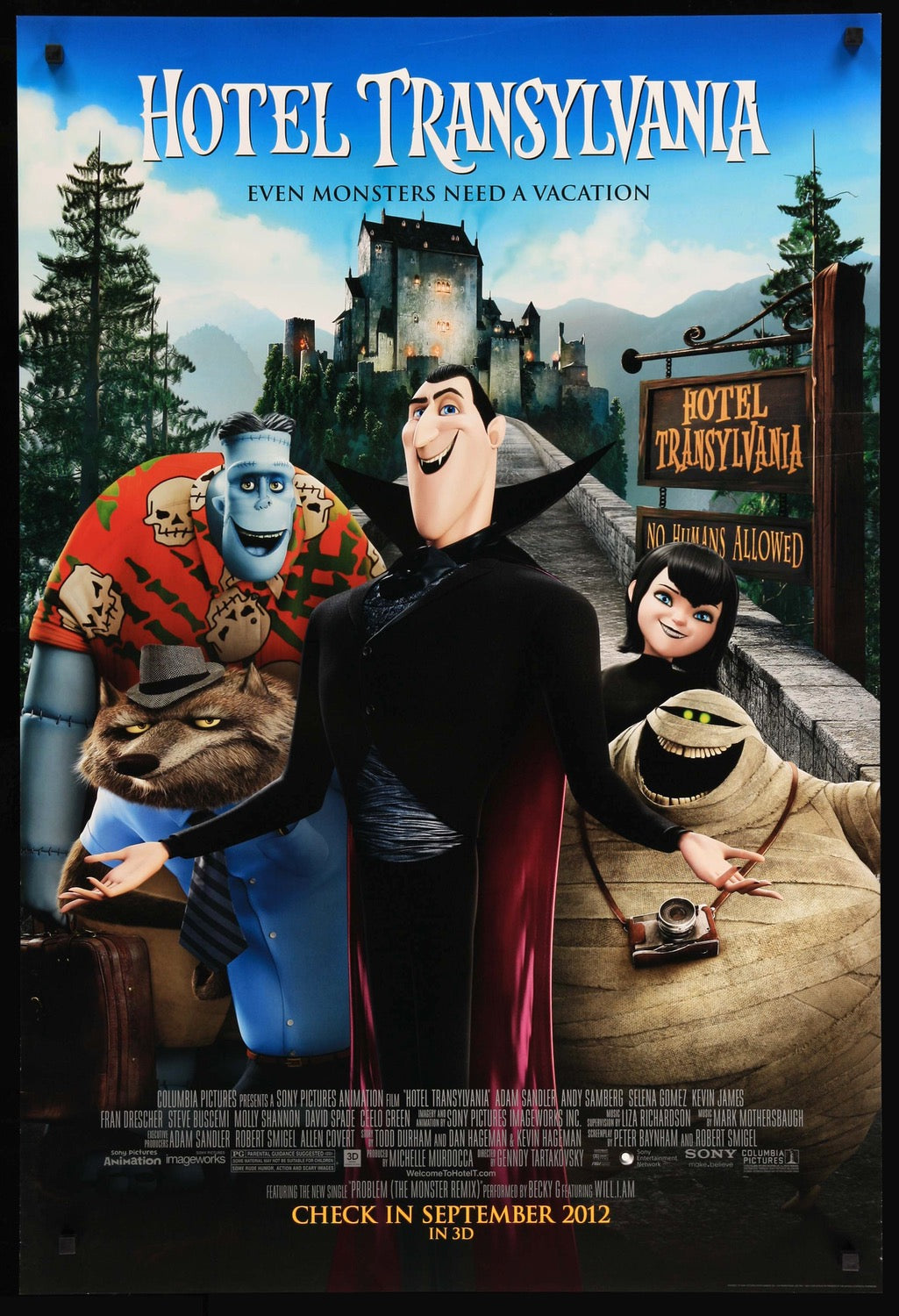 Hotel Transylvania (2012) original movie poster for sale at Original Film Art - Vintage Movie Posters