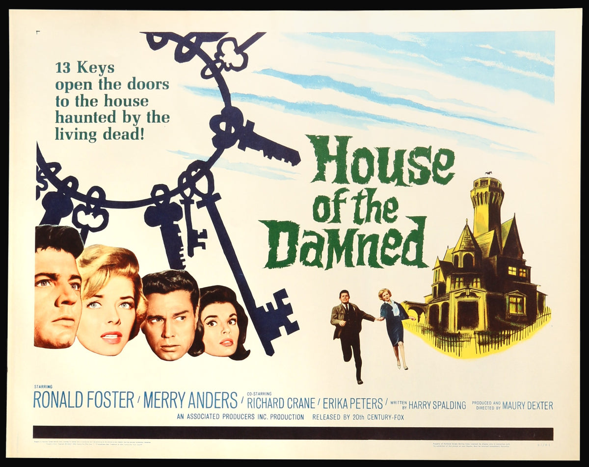 House of the Damned (1963) original movie poster for sale at Original Film Art