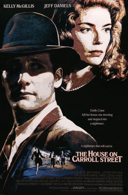 House on Carroll Street (1988) original movie poster for sale at Original Film Art - Vintage Movie Posters