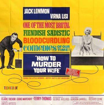 How to Murder Your Wife (1965) original movie poster for sale at Original Film Art - Vintage Movie Posters