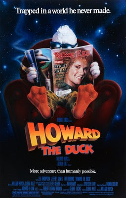 Howard the Duck (1986) original movie poster for sale at Original Film Art - Vintage Movie Posters