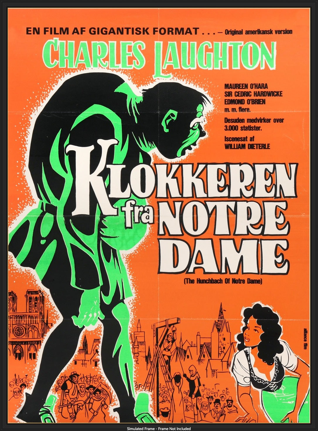 Hunchback of Notre Dame (1939) original movie poster for sale at Original Film Art