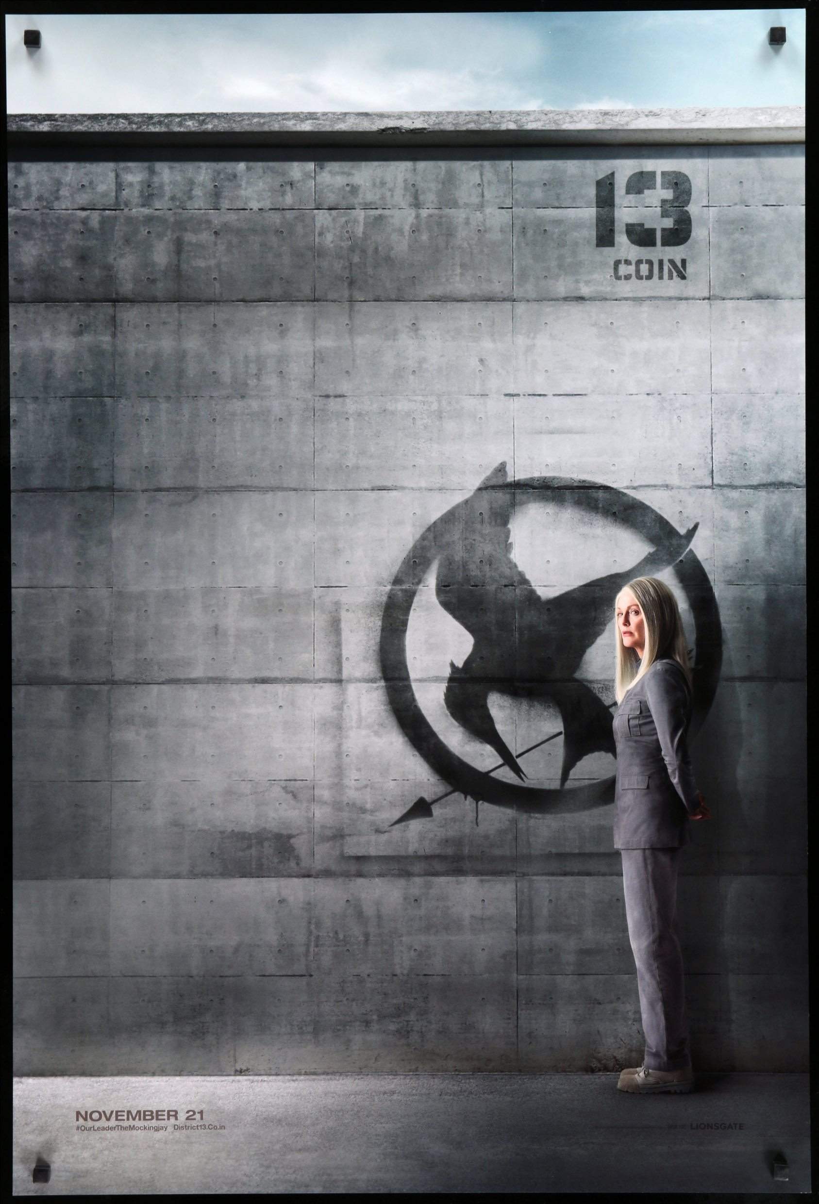 Hunger Games Mockingjay Part 1 2014 Original One Sheet Movie Poster Original Film Art Vintage Movie Posters