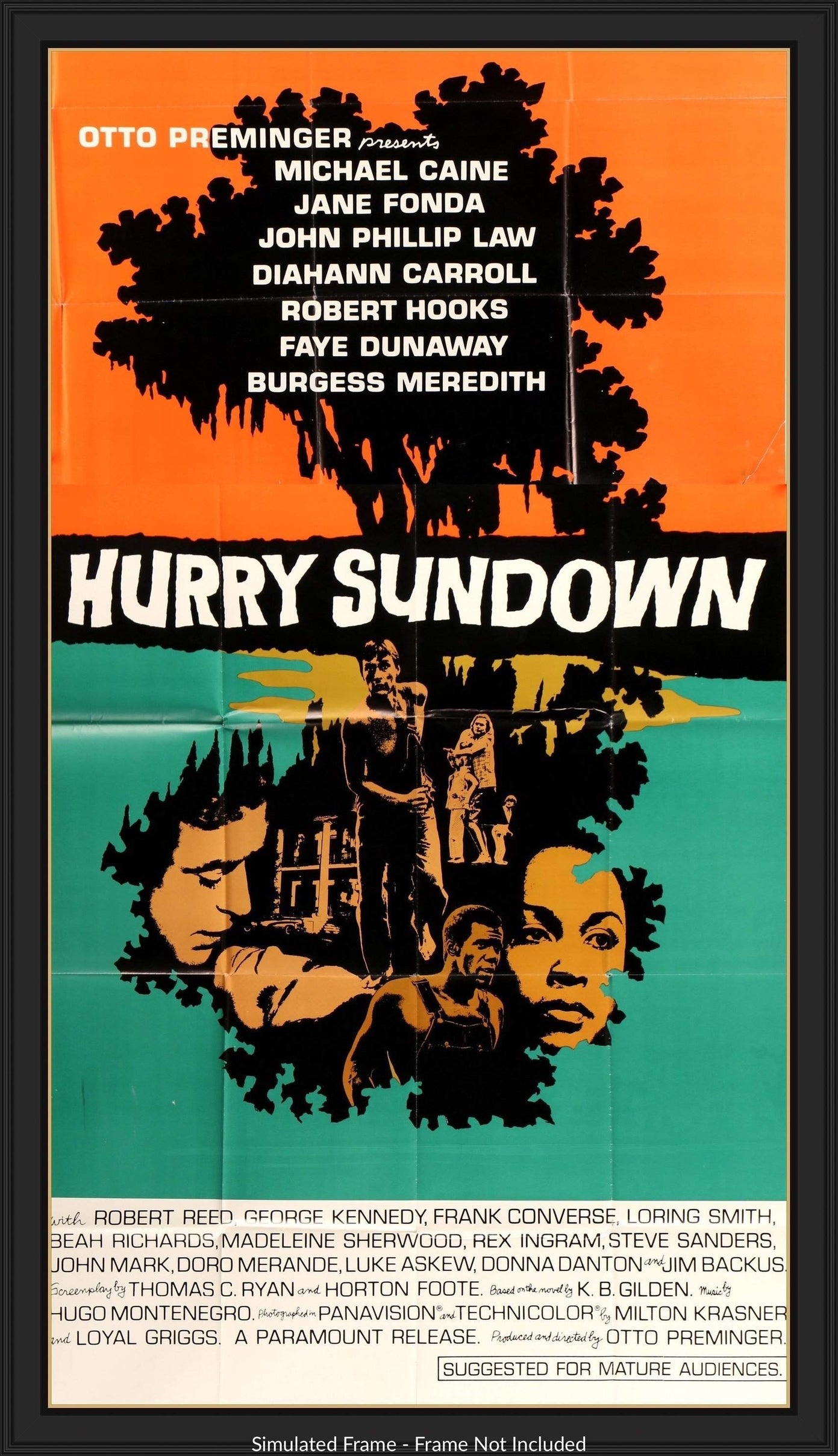 Hurry Sundown (1967) original movie poster for sale at Original Film Art