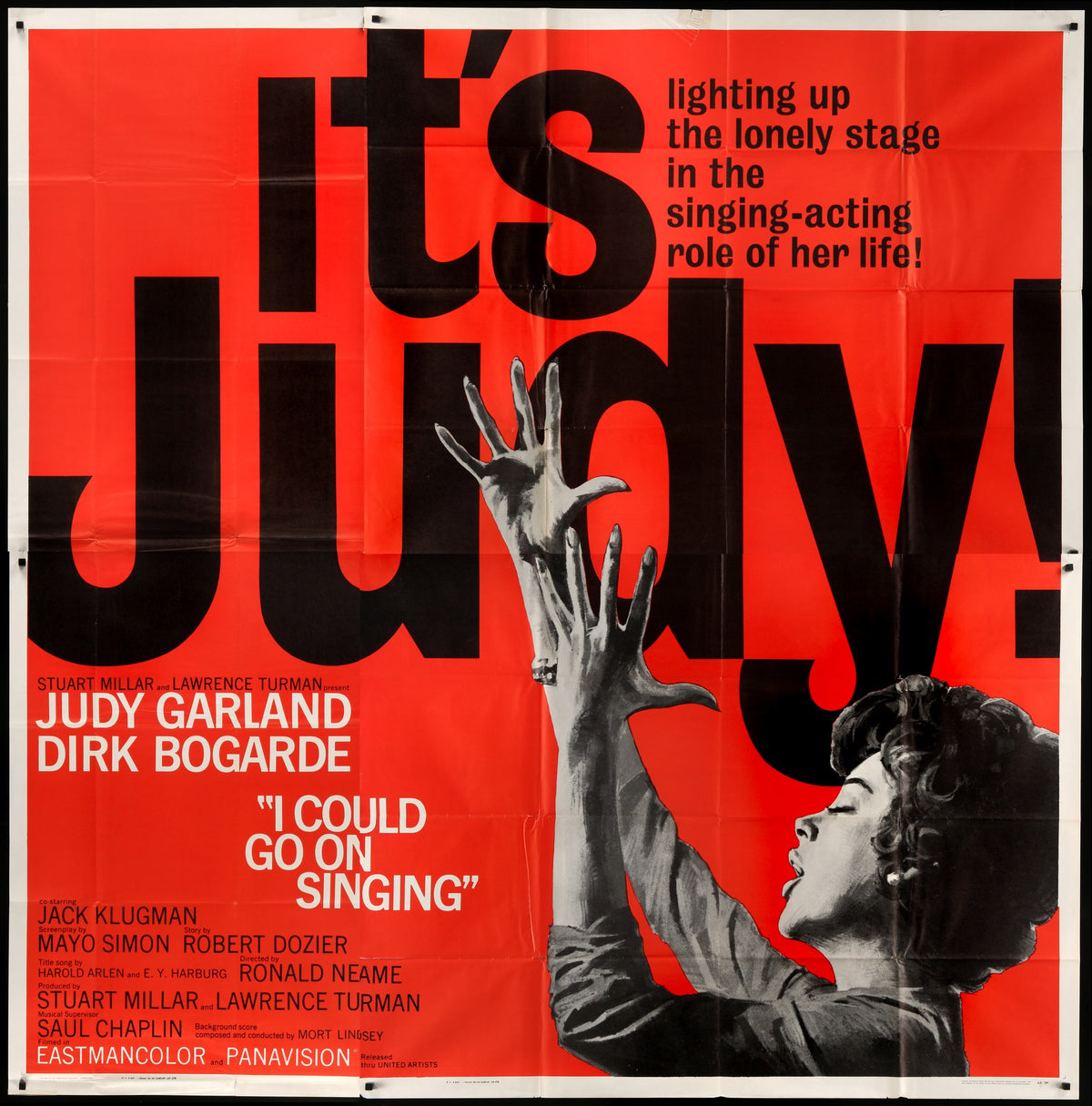 I Could Go On Singing (1963) original movie poster for sale at Original Film Art - Vintage Movie Posters