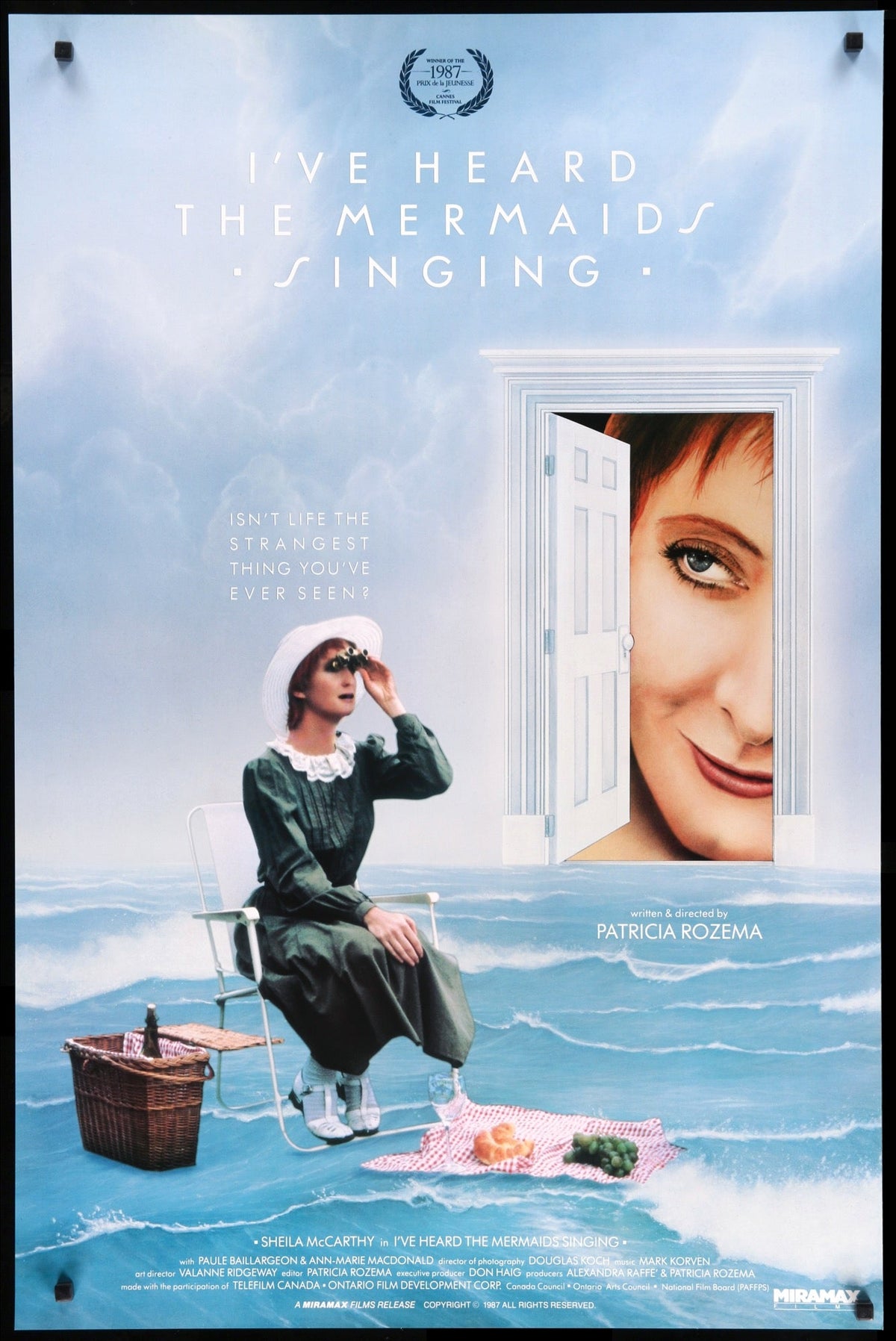 I&#39;ve Heard the Mermaids Singing (1987) original movie poster for sale at Original Film Art - Vintage Movie Posters