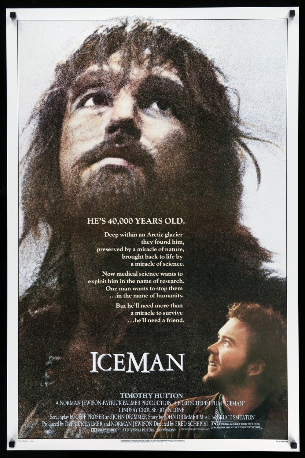 Iceman (1984) original movie poster for sale at Original Film Art - Vintage Movie Posters