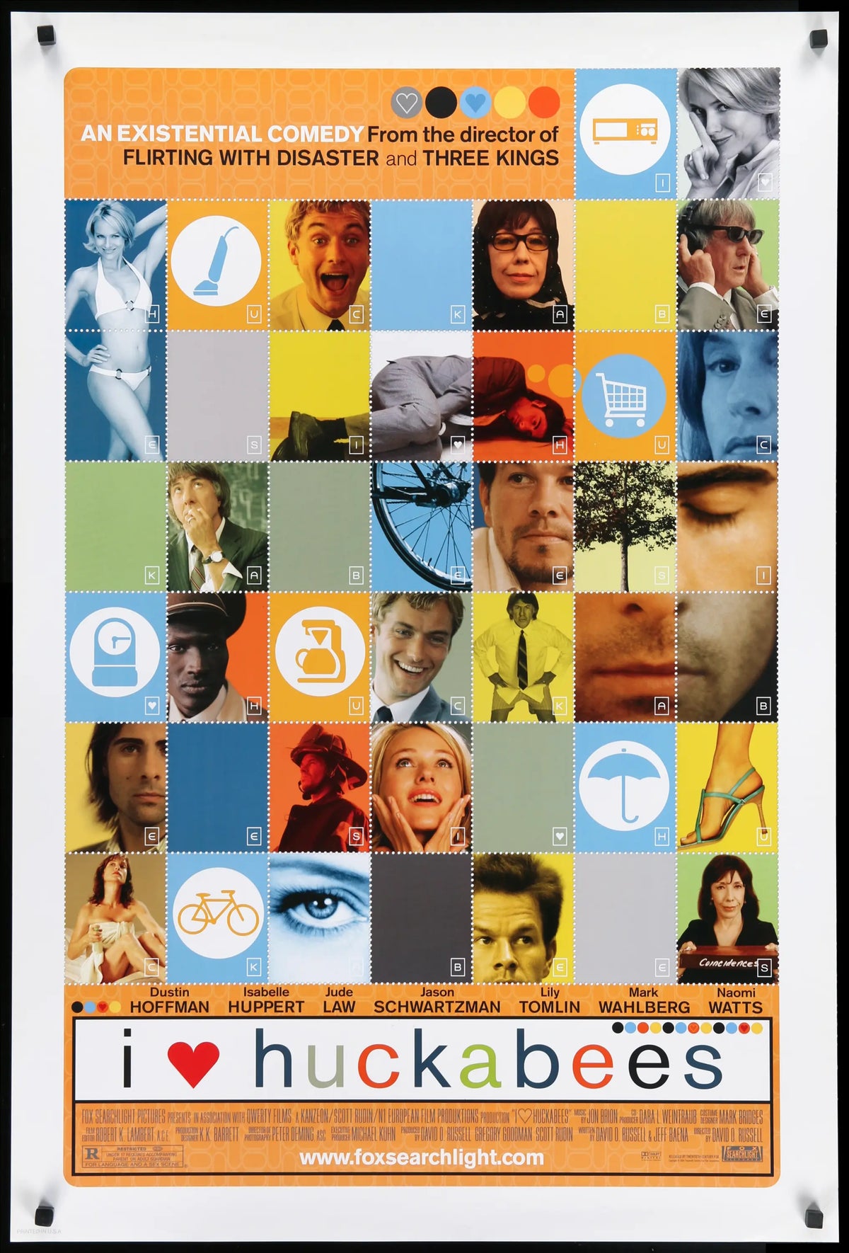 I Heart Huckabees (2004) original movie poster for sale at Original Film Art