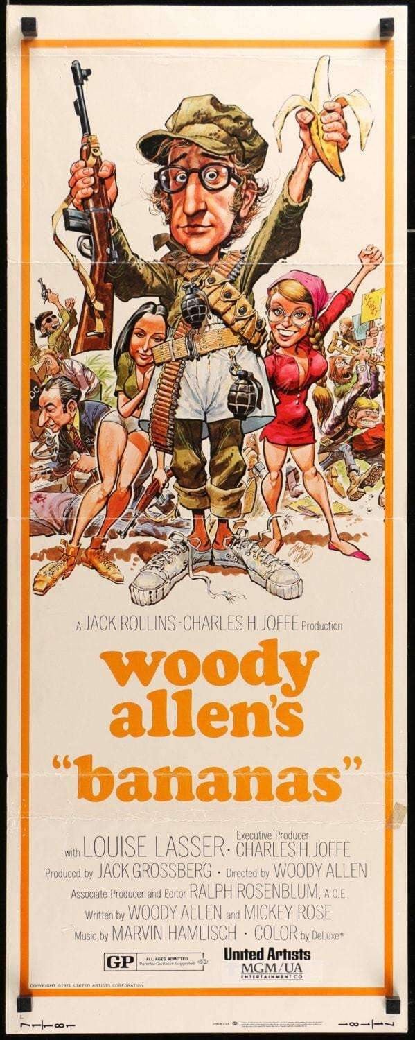 Bananas (1971) original movie poster for sale at Original Film Art