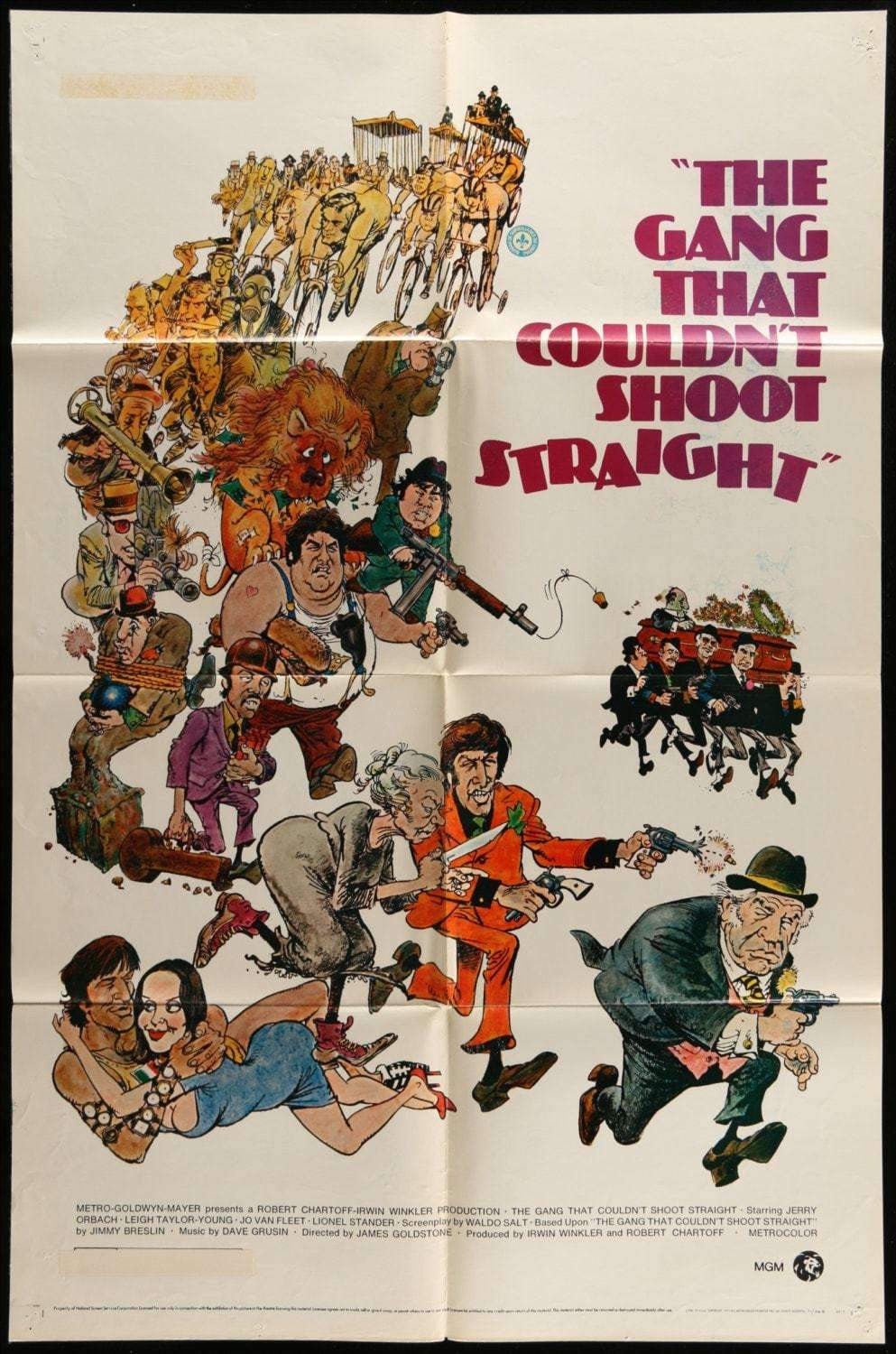 Gang That Couldn&#39;t Shoot Straight (1971) original movie poster for sale at Original Film Art