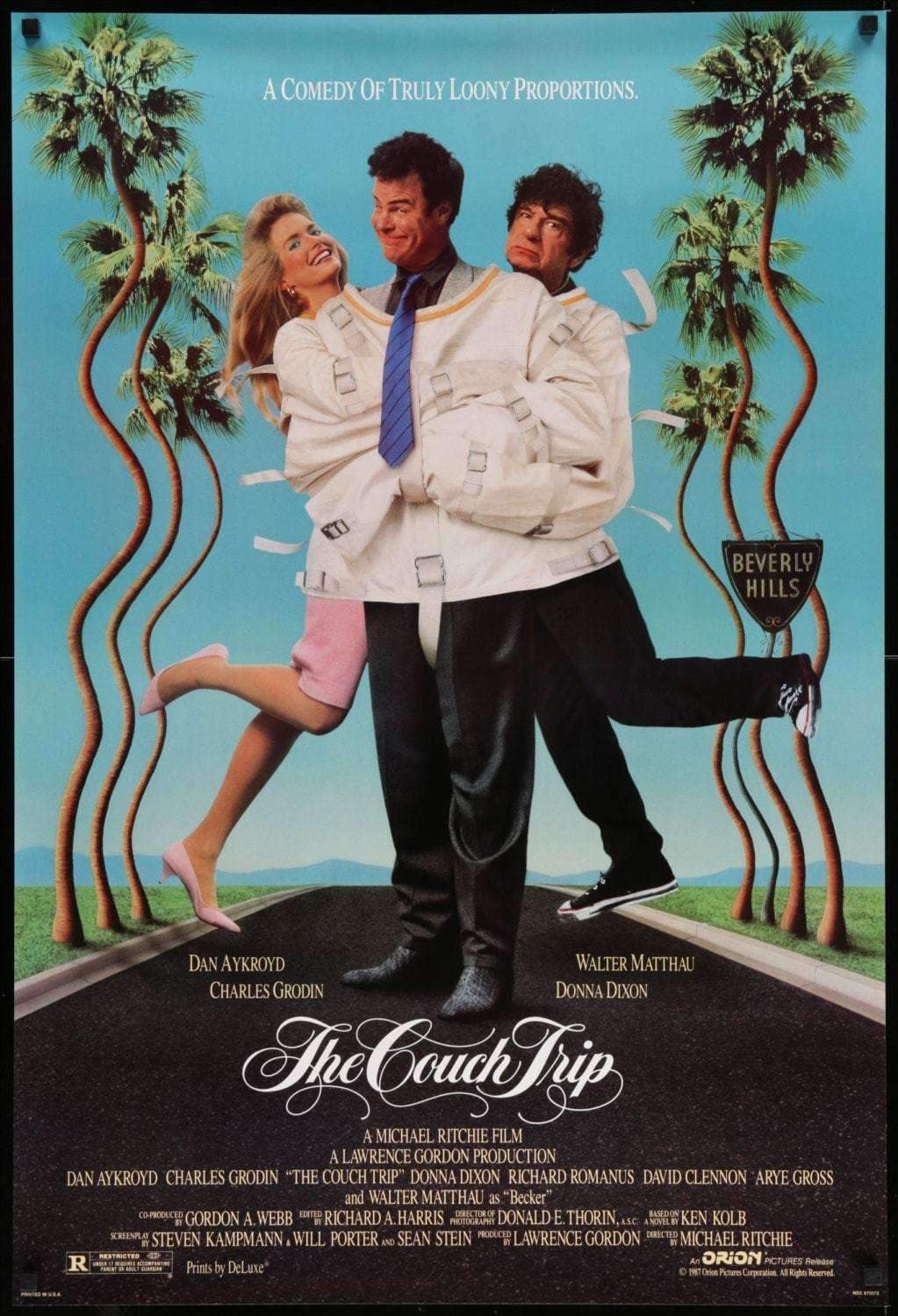 Couch Trip (1988) original movie poster for sale at Original Film Art