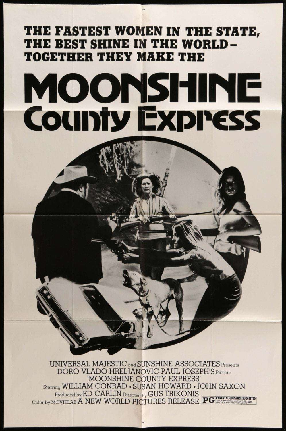 Moonshine County Express (1977) original movie poster for sale at Original Film Art