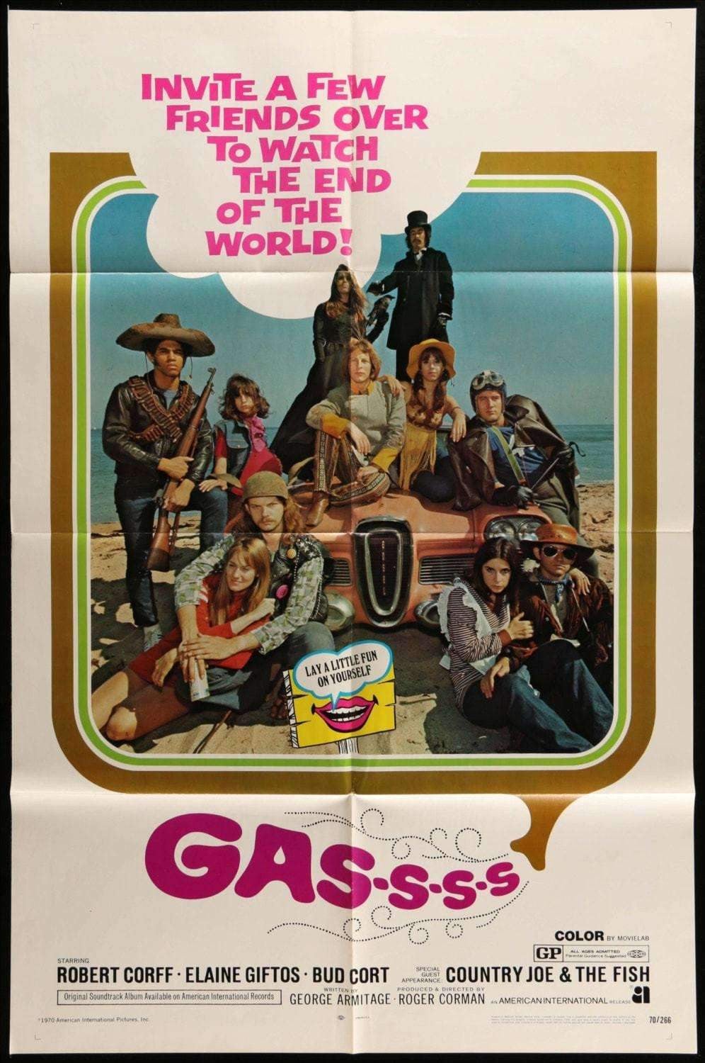 Gas-s-s-s (1970) original movie poster for sale at Original Film Art