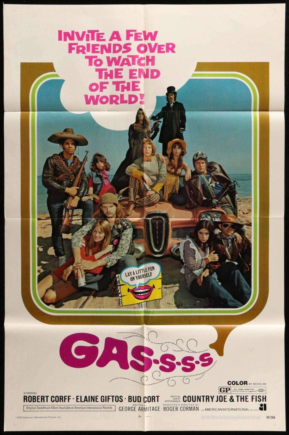 Gas-s-s-s (1970) original movie poster for sale at Original Film Art - Vintage Movie Posters