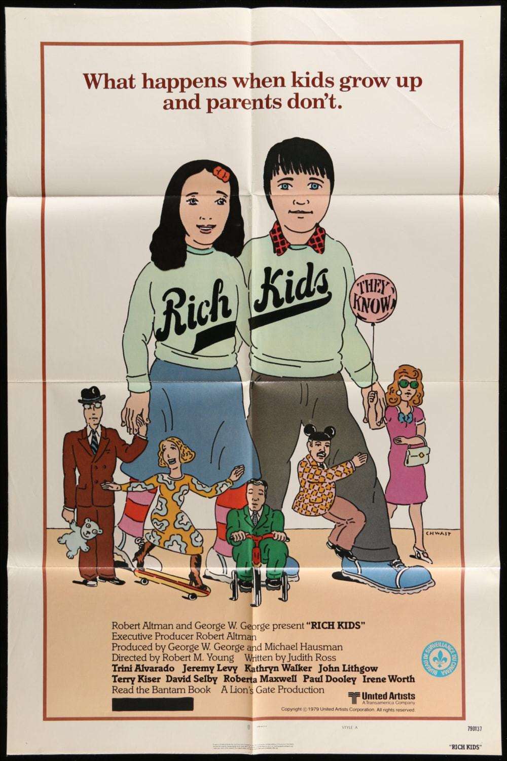 Rich Kids (1979) original movie poster for sale at Original Film Art