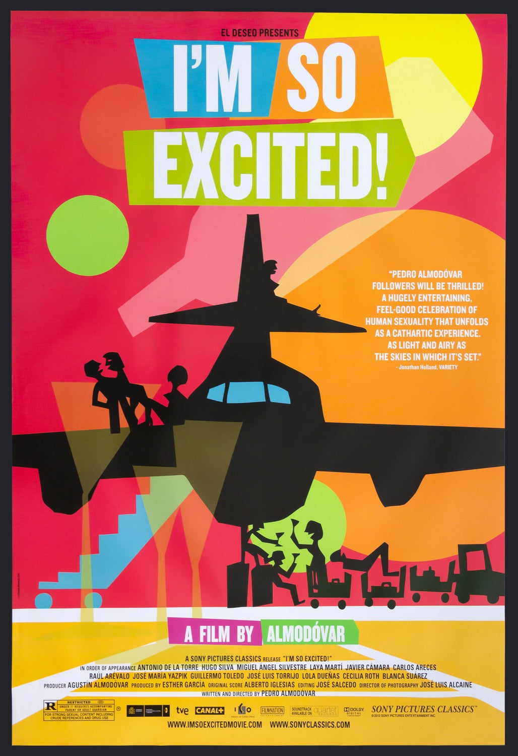 I&#39;m So Excited (2013) original movie poster for sale at Original Film Art - Vintage Movie Posters