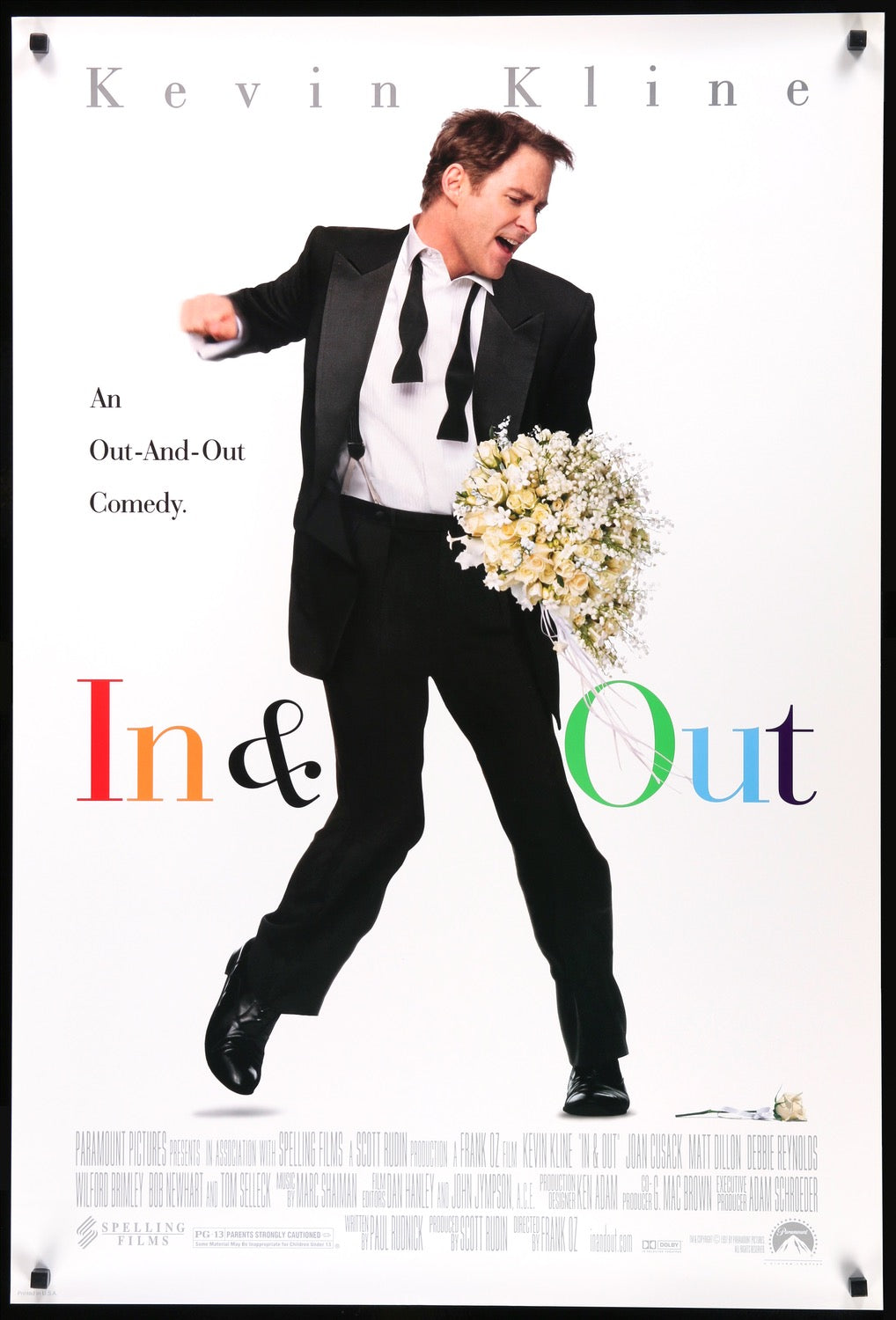 In and Out (1997) original movie poster for sale at Original Film Art - Vintage Movie Posters
