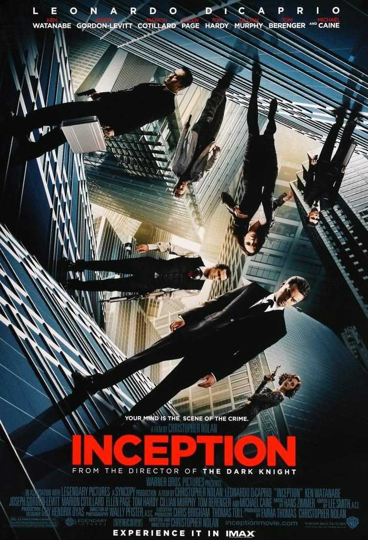 Inception (2010) original movie poster for sale at Original Film Art - Vintage Movie Posters