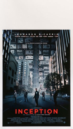 Inception (2010) original movie poster for sale at Original Film Art