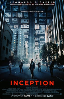 Inception (2010) original movie poster for sale at Original Film Art - Vintage Movie Posters