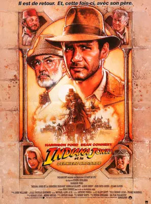 Indiana Jones and the Last Crusade (1989) original movie poster for sale at Original Film Art