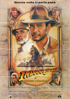 Indiana Jones y la última cruzada (1989) póster de película