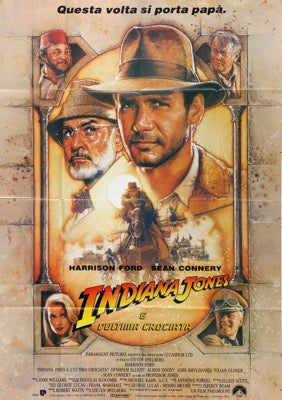 Indiana Jones y la última cruzada (1989) póster de película