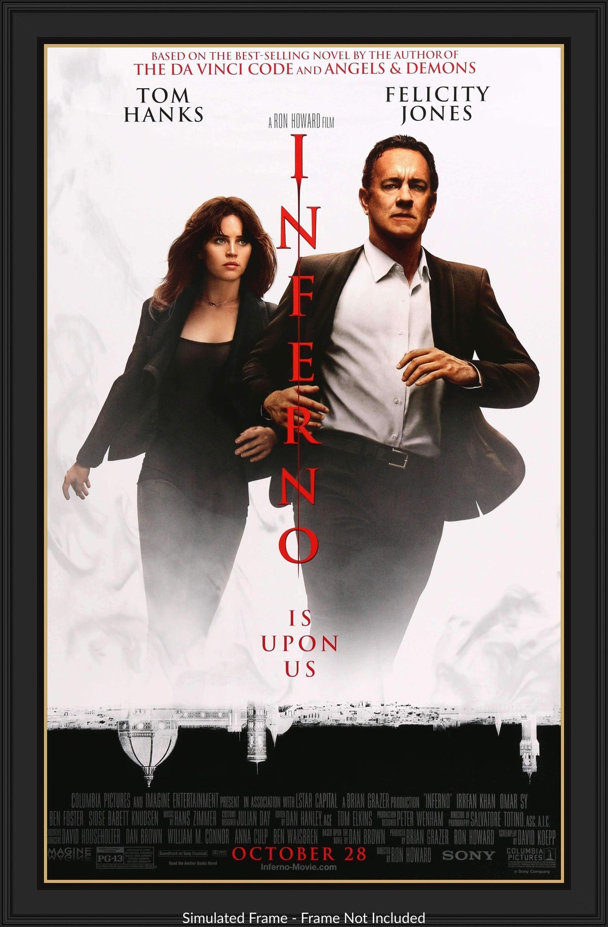 Inferno (2016) original movie poster for sale at Original Film Art - Vintage Movie Posters