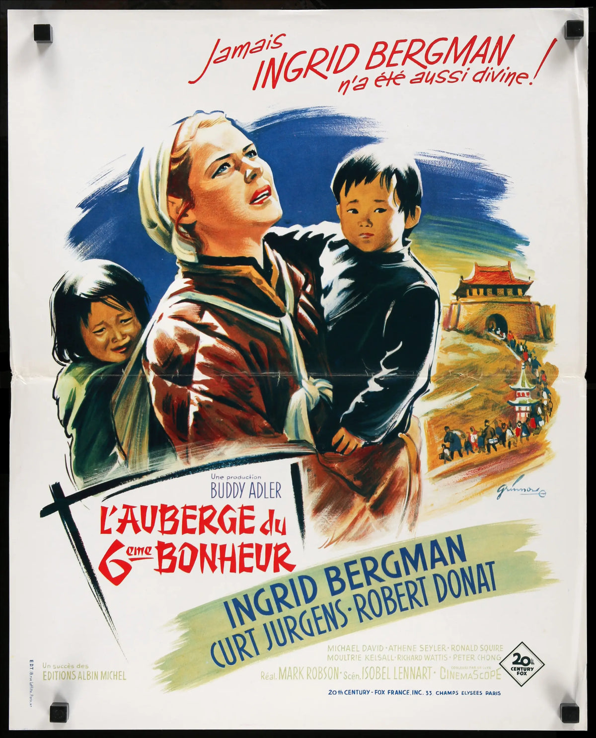 Inn of the Sixth Happiness (1958) original movie poster for sale at Original Film Art - Vintage Movie Posters