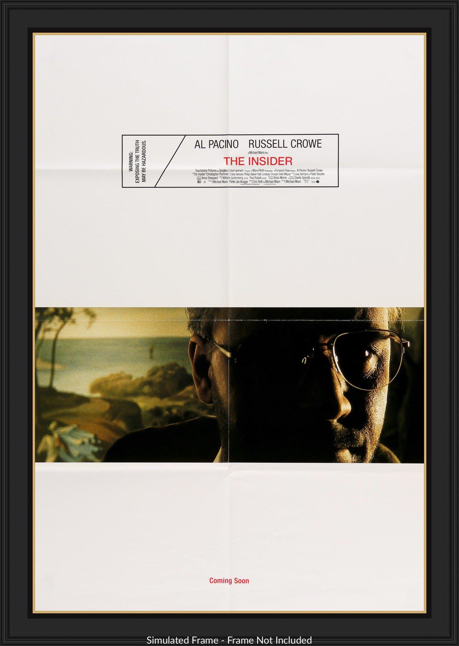 Insider (1999) original movie poster for sale at Original Film Art