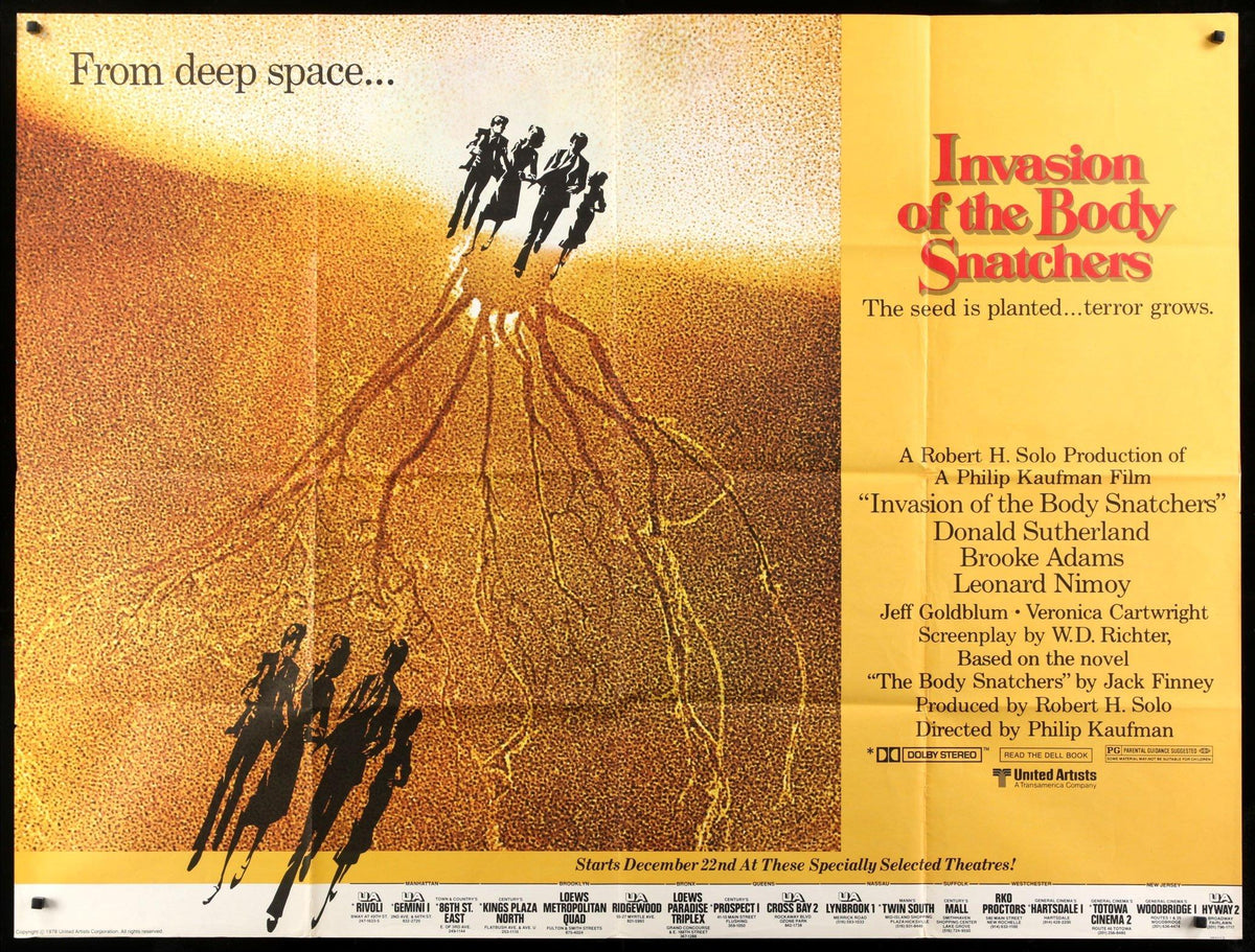 Invasion of the Body Snatchers (1978) original movie poster for sale at Original Film Art