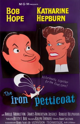 Iron Petticoat (1956) original movie poster for sale at Original Film Art - Vintage Movie Posters