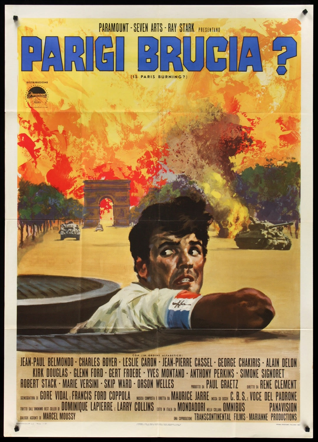 Is Paris Burning? (1966) original movie poster for sale at Original Film Art